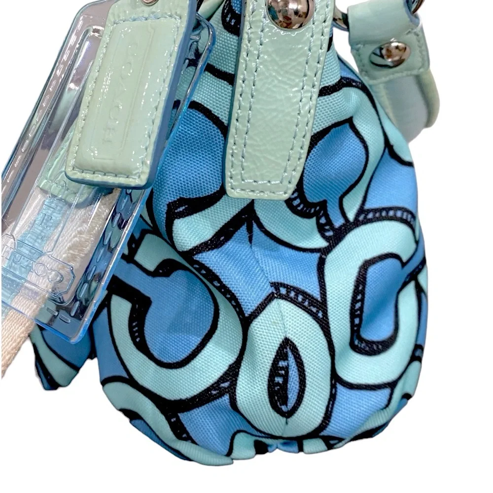 Coach Poppy Op Art C Logo Purse - Picture 6 of 12